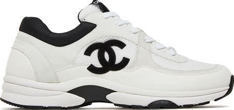 chanel sneaker white black|Chanel sneakers price.